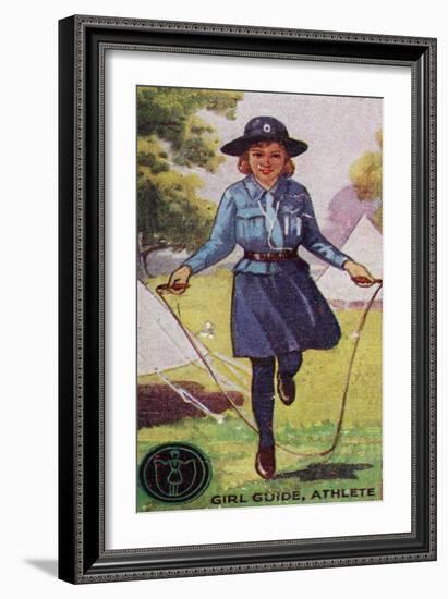 Girl Guide Athlete Badge, 1923-English School-Framed Giclee Print