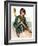 "Girl Hockey Player,"January 22, 1927-Ellen Pyle-Framed Giclee Print