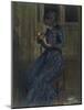 Girl in a Blue Dress-Philip Wilson Steer-Mounted Giclee Print