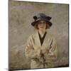 Girl in a Blue Hat, 1912-Sir William Orpen-Mounted Giclee Print