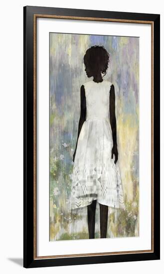 Girl in a Garden-Mark Chandon-Framed Art Print