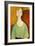 Girl in a Green Blouse, 1917-Amedeo Modigliani-Framed Art Print