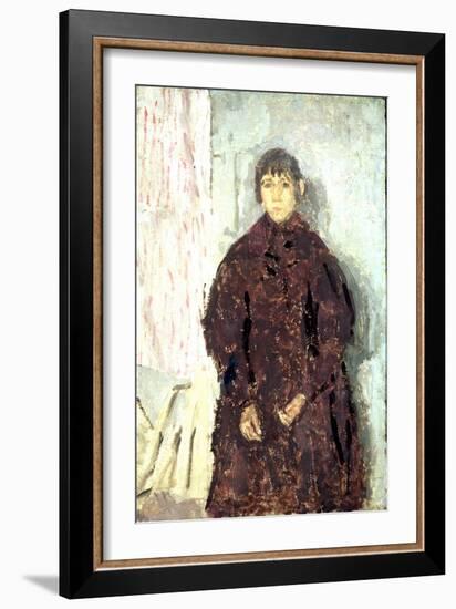 Girl in a Mulberry Dress, 1923-Gwen John-Framed Giclee Print