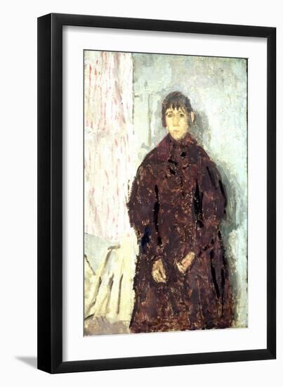 Girl in a Mulberry Dress, 1923-Gwen John-Framed Giclee Print