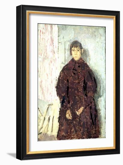 Girl in a Mulberry Dress, 1923-Gwen John-Framed Giclee Print