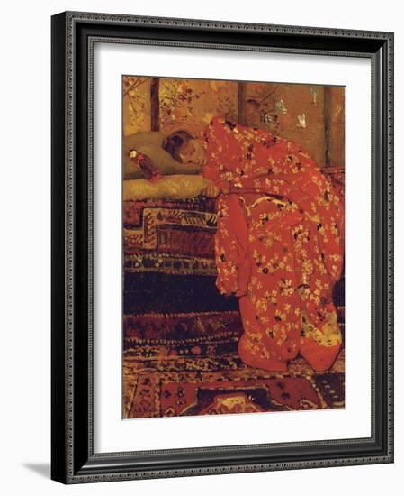 Girl in a Red Kimono-Georg-Hendrik Breitner-Framed Giclee Print