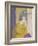 Girl in a Yellow Cardigan-Malcolm Drummond-Framed Giclee Print