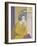 Girl in a Yellow Cardigan-Malcolm Drummond-Framed Giclee Print