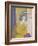 Girl in a Yellow Cardigan-Malcolm Drummond-Framed Giclee Print