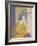 Girl in a Yellow Cardigan-Malcolm Drummond-Framed Giclee Print