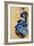 Girl in Blue Apron, 1912-Egon Schiele-Framed Giclee Print