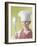 Girl in Chef's Hat and Apron with Beater-Kai Schwabe-Framed Photographic Print
