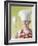 Girl in Chef's Hat and Apron with Beater-Kai Schwabe-Framed Photographic Print