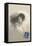 Girl in Feathered Hat-null-Framed Stretched Canvas