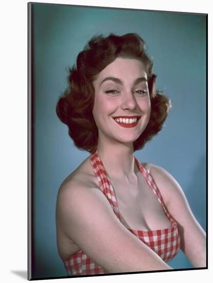 Girl in Gingham 1950s-Charles Woof-Mounted Photographic Print