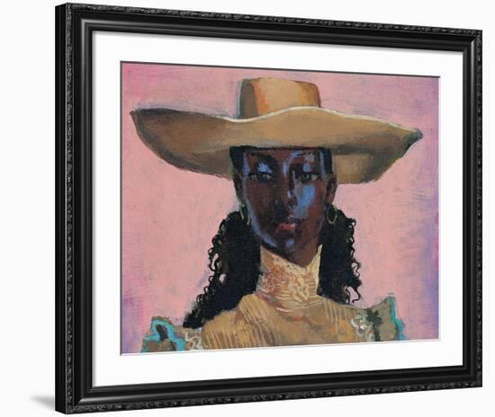 Girl in Hat-Boscoe Holder-Framed Premium Giclee Print