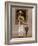 Girl in Museum-John Zaccheo-Framed Giclee Print