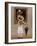 Girl in Museum-John Zaccheo-Framed Giclee Print