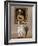 Girl in Museum-John Zaccheo-Framed Giclee Print