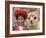 Girl in Native Dress with Baby Alpaca, Sacsayhuaman Inca Ruins, Cusco, Peru-Dennis Kirkland-Framed Photographic Print