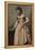 Girl in Pink Dress-Jean-Baptiste-Camille Corot-Framed Premier Image Canvas