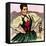 Girl in the Costume of the Austrian Tyrol-English School-Framed Premier Image Canvas