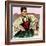 Girl in the Costume of the Austrian Tyrol-English School-Framed Giclee Print