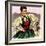 Girl in the Costume of the Austrian Tyrol-English School-Framed Giclee Print