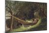 Girl in the Hammock, 1873-Winslow Homer-Mounted Giclee Print