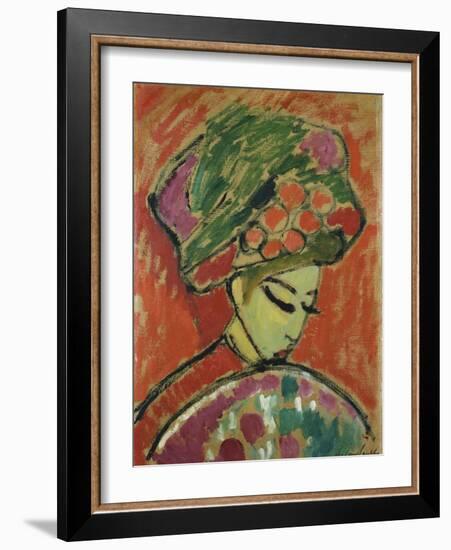 Girl in Turban-Alexej Von Jawlensky-Framed Giclee Print