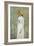 Girl in White-Vincent van Gogh-Framed Art Print