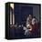 Girl Interrupted in Her Music-Johannes Vermeer-Framed Premier Image Canvas