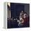 Girl Interrupted in Her Music-Johannes Vermeer-Framed Premier Image Canvas