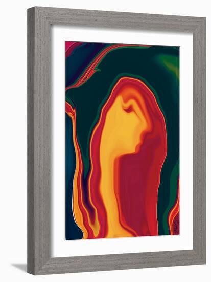 Girl Next Door-Rabi Khan-Framed Art Print