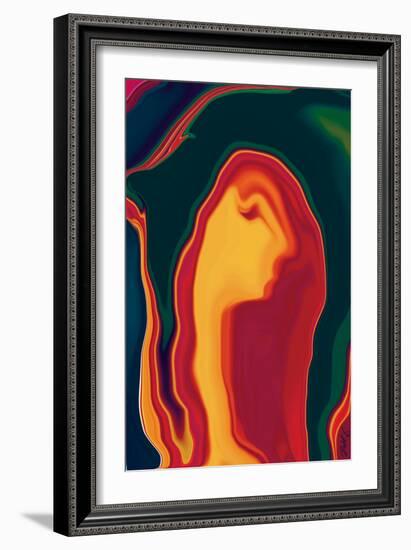 Girl Next Door-Rabi Khan-Framed Art Print