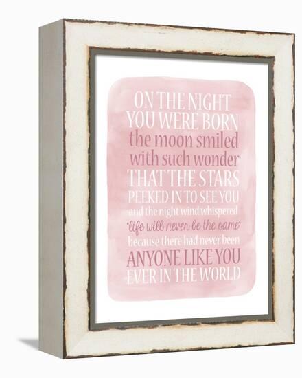 Girl Night Born-Erin Clark-Framed Premier Image Canvas