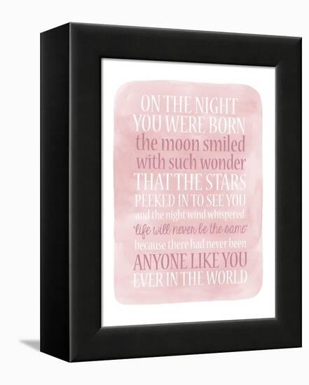 Girl Night Born-Erin Clark-Framed Premier Image Canvas