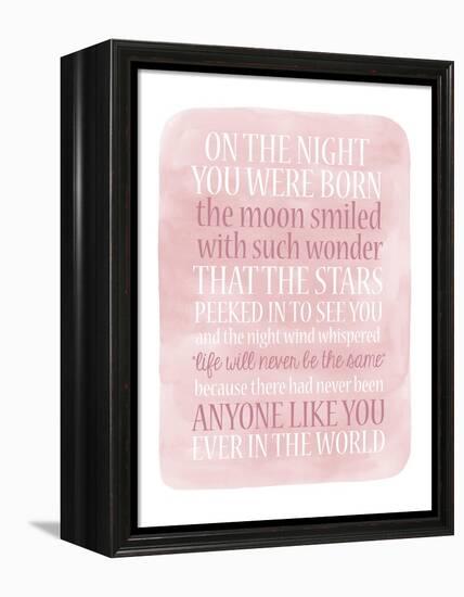 Girl Night Born-Erin Clark-Framed Premier Image Canvas