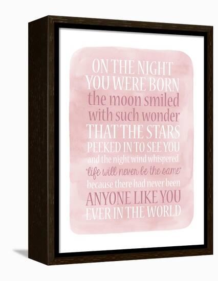 Girl Night Born-Erin Clark-Framed Premier Image Canvas