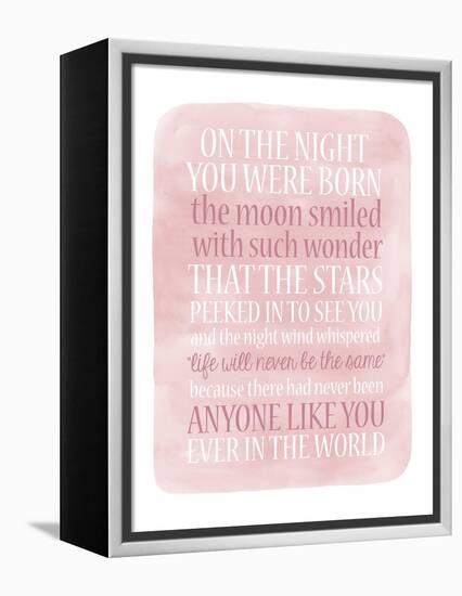 Girl Night Born-Erin Clark-Framed Premier Image Canvas