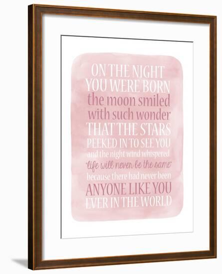 Girl Night Born-Erin Clark-Framed Giclee Print