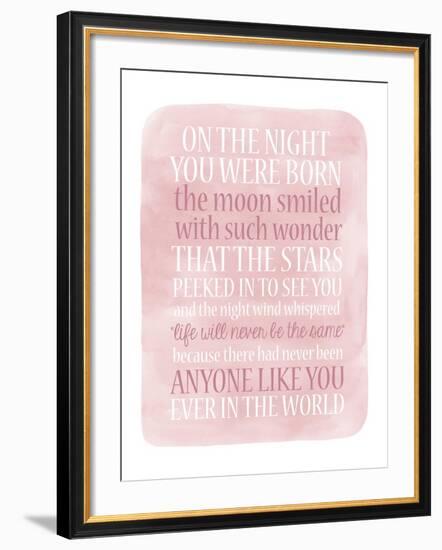 Girl Night Born-Erin Clark-Framed Giclee Print