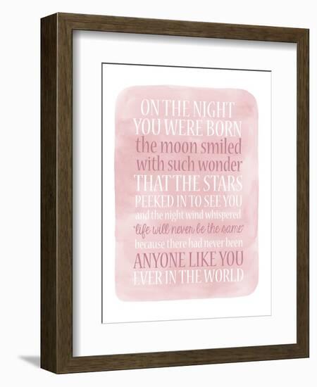 Girl Night Born-Erin Clark-Framed Giclee Print