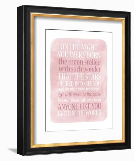 Girl Night Born-Erin Clark-Framed Giclee Print