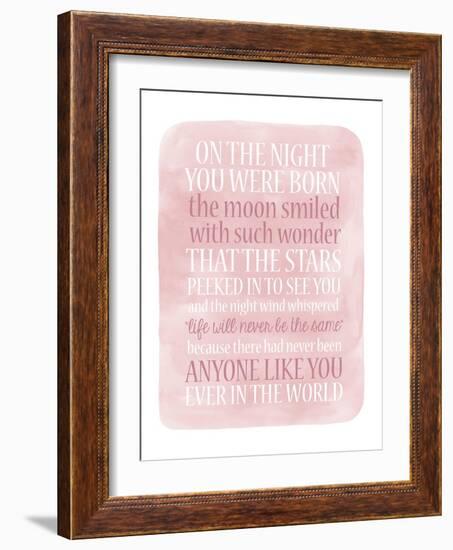 Girl Night Born-Erin Clark-Framed Giclee Print