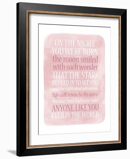 Girl Night Born-Erin Clark-Framed Giclee Print