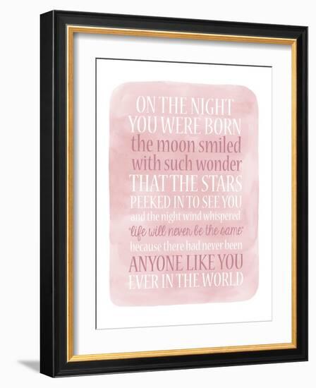 Girl Night Born-Erin Clark-Framed Giclee Print