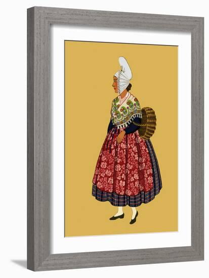 Girl of Normandy-Elizabeth Whitney Moffat-Framed Art Print