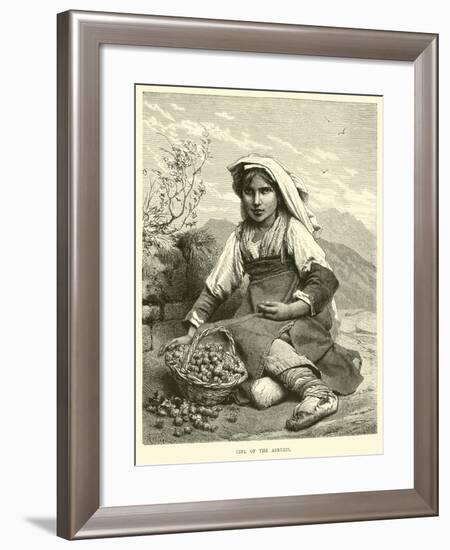 Girl of the Abruzzi-null-Framed Giclee Print