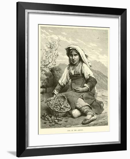 Girl of the Abruzzi-null-Framed Giclee Print